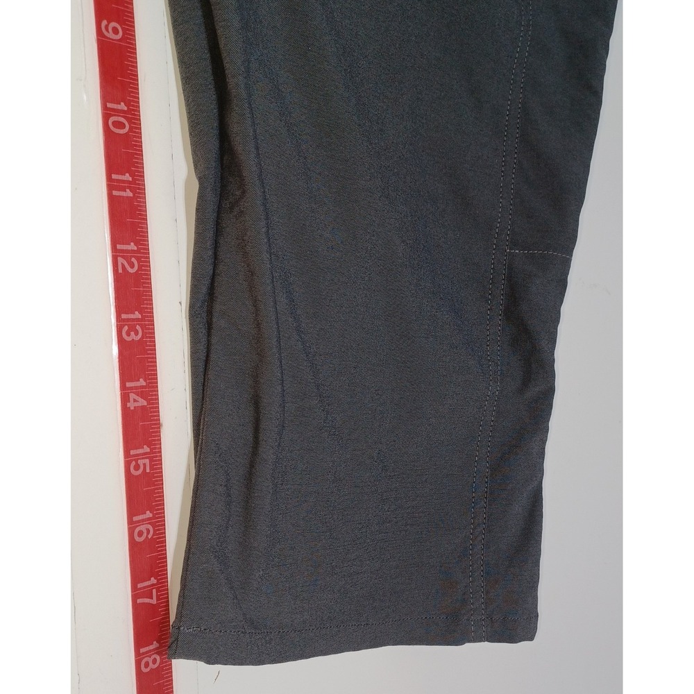 Kuhl Trekr Kapri Crop Pant Size 10 Stretch Gray Hiking Outdoor Travel Athleisure - Picture 10 of 10